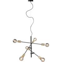 Highlight Sticks - Hanglamp - E27 - 70 x 70 x 140cm - Zwart