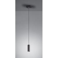 TRIO Industriële Hanglamp Marley - Metaal - Zwart