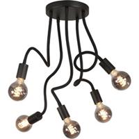 Highlight Flex - Plafondlamp - E27 - 18 x 18 x 60cm - Zwart
