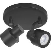 Highlight Alto - Plafondlamp - GU10 - 17 x 17 x 12,5cm - Zwart