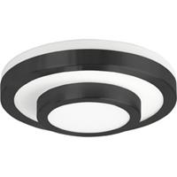 Highlight Master - Plafondlamp - E27 - 26 x 26 x 9,5cm - Zwart