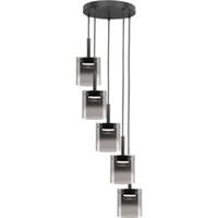 Highlight Salerno - Hanglamp - LED - 45 x 45 x 180cm - Zwart