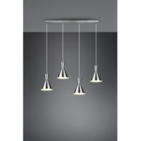 Reality Moderne Hanglamp Enzo - Metaal - Grijs