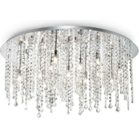 Ideal Lux Royal - Plafondlamp - Metaal - G9 - Chroom