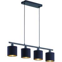 Reality Industriële Hanglamp Tommy - Metaal - Zwart