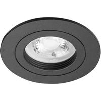 Highlight Downlights - Plafondlamp - GU10 - 8 x 8 x 12,5cm - Zwart