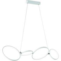 TRIO Moderne Hanglamp Rondo - Metaal - Wit