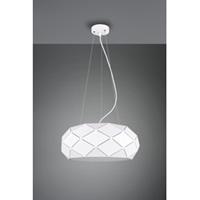 TRIO Moderne Hanglamp Zandor - Metaal - Wit