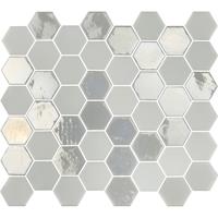 The Mosaic Factory Valencia mozaïektegel (mat 278x325mm) - White Matt + Glossy
