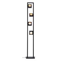 Brilliant LED-Stehleuchte Dillard, Köpfe schwenkbar, dimmbar