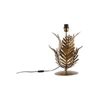 Qazqa - Vintage Gold Tischlampe ohne Schirm - Botanica - Gold/Messing