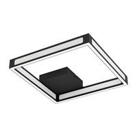 EGLO LED Deckenleuchte Altaflor warmweiß 31,5x31,5cm schwarz Deckenlampe - 