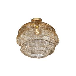 QAZQA Orientalische Deckenlampe Gold 45 cm - Vadi - Gold/Messing