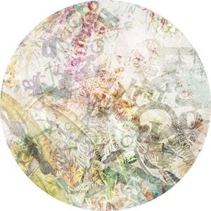 Komar Fototapete »Round Stories«, glatt, Comic, botanisch, (Packung, 1 St), 125 x 125 cm