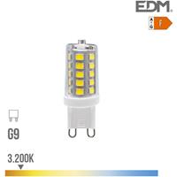 EDM G9 LED Birne 3W 260lm 3200k dimmbares warmes Licht ø1,65x4,9cm