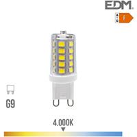 EDM G9 LED Birne 3W 260lm 4000k dimmbar Tageslicht ø1,65x4,9cm