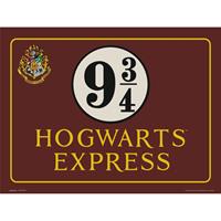Grupo Erik Harry Potter Hogwarts Express Kunstdruk 30x40cm