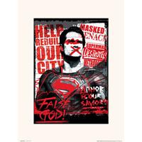 Grupo Erik Dc Batman V Superman Superman False God Kunstdruk 30x40cm