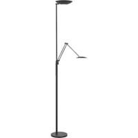 Highlight Geneva - Vloerlamp - LED - 23 x 23 x 184cm - Zwart