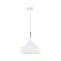 QUVIO Hanglamp Scandinavisch - Bolvormig - D 33 cm - Wit