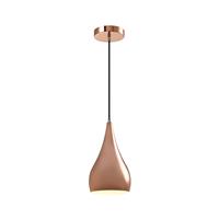 QUVIO Hanglamp modern - Rose gold lamp - D 16 cm