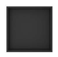 Best Design Kaya inbouwnis 30,5x30,5x7cm mat zwart