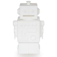 KG Design Robot spaarpot wit
