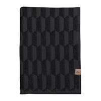 Mette Ditmer Geo Towel 50 x 95 cm - Black