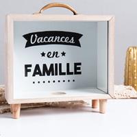 huismerk Creatieve houten kunst verse Piggy Bank slaapkamer Desktop Decoratie ornamenten Sundries opbergdoos stijl: omgaan met houten opbergdoos-B