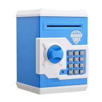 huismerk Wachtwoord Kluis Kinderen Automatische besparingen ATM-machine speelgoed kleur: wit blauw