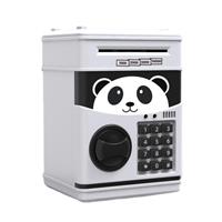 huismerk Wachtwoord Safe Deposito Vak Kinderen Automatische Besparingen ATM Machine Toy Kleur: Panda