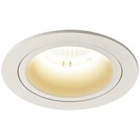 SLV NUMINOS M 1003857 LED-inbouwlamp Wit 17.5 W Warmwit Geschikt voor plafondmontage