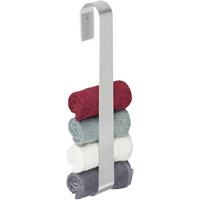 RELAXDAYS Handtuchhalter ohne Bohren, Edelstahl, 45 cm, selbstklebende Handtuchstange, Gästehandtuchhalter Bad, silber - 