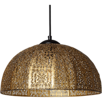 Lampenbaas Moderne Hanglamp - Goud - voor binnen - Modern - Landelijk - industrieel - met 1 lichtpunt - eetkamer - slaapkamer - pendellamp - l:35cm - E27 fitting - excl. lichtbron