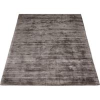 Veer Carpets Karpet Viscose Dark Grey 160 x 230 cm