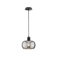 Fischer & Honsel hanglamp gerookt glas ⌀28cm E27 40W