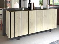 Mobistoxx Dressoir RUSTY 3 deuren eik