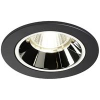 SLV NUMINOS S 1003822 LED-inbouwlamp Zwart 8.5 W Neutraalwit Geschikt voor plafondmontage
