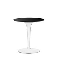 Kartell TipTop side-table Beistelltisch Couch- &amp; Beistelltische  Farbe : schwarz glänzend
