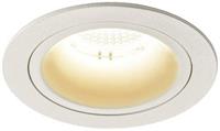 SLV NUMINOS M 1003860 LED-inbouwlamp Wit 17.5 W Warmwit Geschikt voor plafondmontage