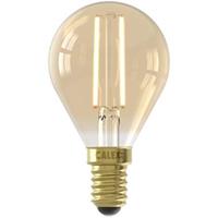 Calex LED-kogellamp - goudkleur - E14