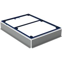 keramag Geberit Installationsrahmen für Duschflächen Setaplano über 100 cm, für 6 Füße, 154.468.00.1, 80x160 cm, Höhe 3 cm - 154.468.00.1