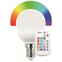 BLULAXA LED-SMD-Lampe, G47, RGB, E14, EEK: F, 5,5 W, 470 lm, 2700 K - 