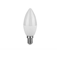V-Tac 217265 LED-lamp Energielabel F (A - G) E14 Kaars 4.50 W Koudwit (Ø x h) 39 mm x 102 mm 3 stuk(s)