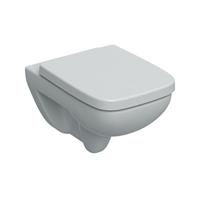 Geberit Renova Plan Set Wand-WC mit WC-Sitz Tiefspüler, weiß