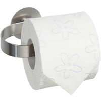 RELAXDAYS Toilettenpapierhalter, ohne Bohren, Edelstahl, selbstklebender Klopapierhalter, HBT: 5,5x15,5x8,5 cm, silber - 