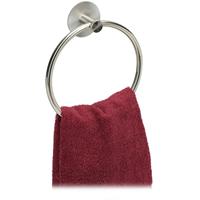 RELAXDAYS Handtuchring, selbstklebend, Edelstahl & Aluminium, Ø 16,5 cm, Badezimmer & Küche, Handtuchhalter, silber