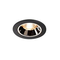 SLV NUMINOS S 1003771 LED-inbouwlamp Zwart 8.5 W Warmwit Geschikt voor plafondmontage