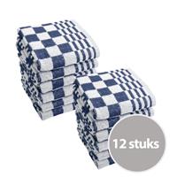 Byrklund Keukendoek Clean & Fresh Blauw - 12 stuks