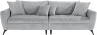 Andas Big-Sofa »Lörby Luxus«, Belastbarkeit bis 140kg pro Sitzplatz, auch mit Aqua clean-Bezug, feine Steppung im Sitzbereich, lose Kissen